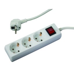 Prelungitor Prelungitor 3 prize 1.5mx1.5mm cu intrerupator