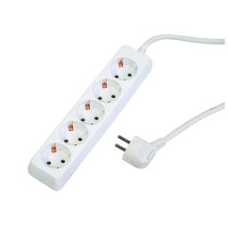 Prelungitor Prelungitor 5 prize 1.5mx1.5mm fara intrerupator