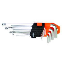 Set chei imbus cu bila scurte L" 9 pcs 1.5-10mm CR-V GD"