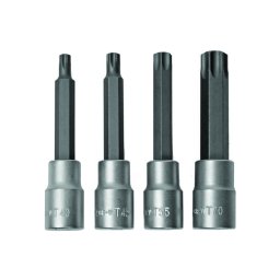 Set 4 biti torx act.1/2 T40-T70 100mm CR-V TMP"