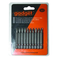 10pcs/Set biti S2 PH-2x50mm GD