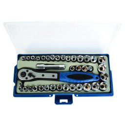 Set tubulare 39pcs 1/4 4-15mm BS"
