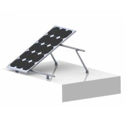 Accesorii sisteme fotovoltaice Kit complet de montaj pentru 2 panouri - Reglabil 15-30°