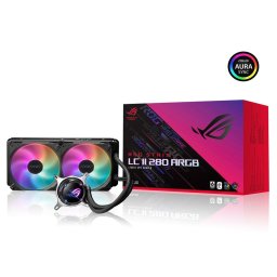 Cooler procesor ROG STRIX LC II 280 ARGB 2x 140mm