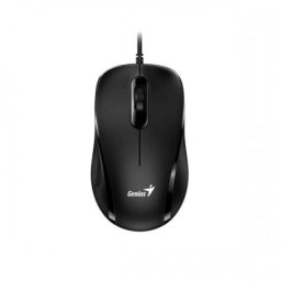 Mouse DX-101, PC sau NB, cu fir, USB, optic, 1200 dpi, butoane/scroll 3/1, , negru
