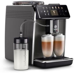 Espressor Automat 1.8L prevazut cu filtru Aqua Clean SM6580/10 Gri