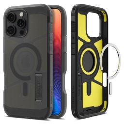 Husa Spigen Tough Armor MagSafe, frost black - iPhone 16 Pro Max