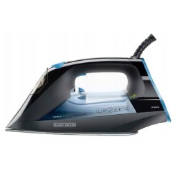Fier de calcat ES9180110B, 2400 W, Ceramic, Negru/Albastru
