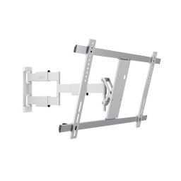 Suport TV perete MB-0150 diagonala 37"-65" max. 30kg rotire-inclinare-flexare Alb