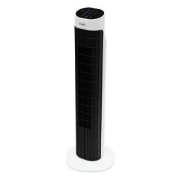 Ventilator Ventilator turn 45 W, 3 viteze, inaltime 101.3 cm, mod Eco, functie de oscilatie, timer, indicatori LED, negru, telecomanda