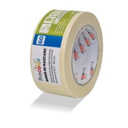 Banda de mascare 60°C PROCOLOR rezistenta la radiatii UV, 50mmx50m
