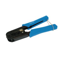CLESTE sertizare mufe, LOGILINK, functii: sertizare mufe, taiere, RJ45RJ12/RJ11, albastru, "WZ0033
