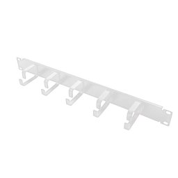 PANOU gestionare cabluri LOGILINK, tip masca orizontala, 19 inch, 1U, gri, "OR101G
