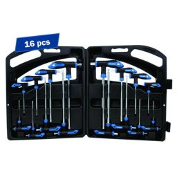 Set 16 chei HEX + TORX maner T Hyundai HY-59551