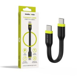 Mobile Origin Compact Cable USB-C to USB-C, black
