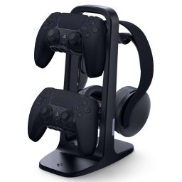Stand universal Spigen controller + headset, negru