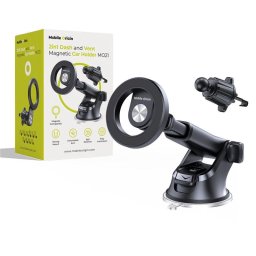 Suport auto telefon Mobile Origin MO21, magnetic, bord si ventilatie, 2in1