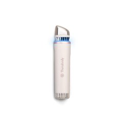 Aparat facial TheraFace Depuffing Wand cu tratament rece si cald Alb