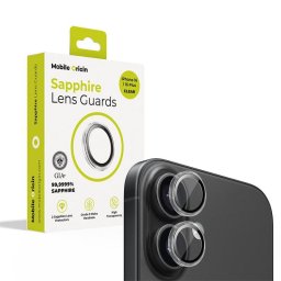 Sapphire Lens guards, clear - iPhone 16/16 Plus