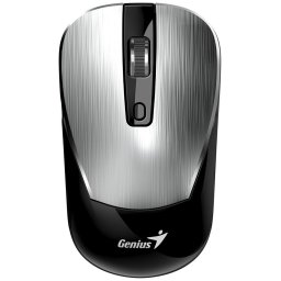 Mouse NX-7125, PC sau NB, wireless, 2.4G, BlueEye, 1200 dpi, butoane/scroll 3/1, argintiu
