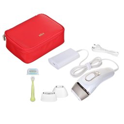 Epilator Smart IPL PL5382, 400000 impulsuri, 125 impulsuri pe minut, 10 niveluri de intensitate, Alb