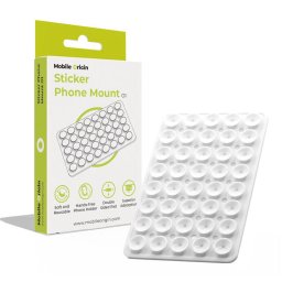 Suport telefon Mobile Origin O1, adeziv, alb