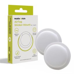 Husa Mobile Origin Airtag Sticker Mount A2 - 2 pack, white
