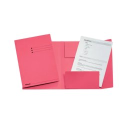 Dosar tip plic ESSELTE, carton, A4, rosu