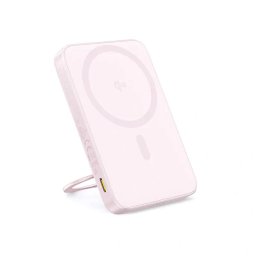 Baterie externa P10076800413-00, 5000mAh, 20W, Roz