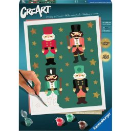 Ravensburger CreArt - Christmas Nutcracker Delight, painting