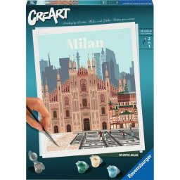 Ravensburger CreArt - Colorful Milan, painting