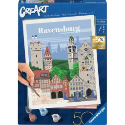 Ravensburger CreArt - Colorful Ravensburg, Painting