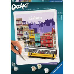 Ravensburger CreArt - Colorful Lisbon, Painting