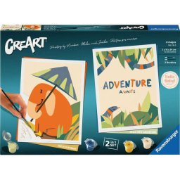 Ravensburger CreArt - Hello Baby Safari Set, painting