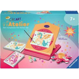 Ravensburger CreArt - Neon Atelier Unicorn, Painting