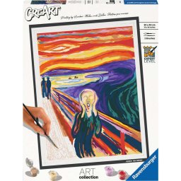 Ravensburger CreArt ART Collection - Munch: The Scream, Painting