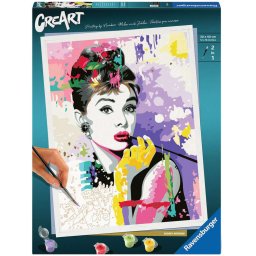 Ravensburger CreArt Premium - Audrey Hepburn, painting