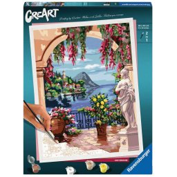 Ravensburger CreArt Premium - Lake Maggiore, painting