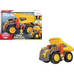 Dickie Volvo Dump Truck, toy vehicle