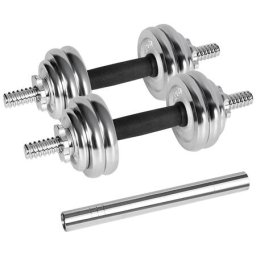 Gantere si greutati GANTERE REGLABILE CU VALIZA TOTAL 15KG REBEL ACTIVE