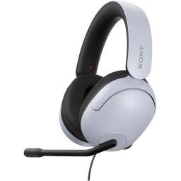 Casti INZONE H3 MDR-G300 360 Spatial sound, Microfon directional, Control volum, pentru PC/PlayStation5, Alb