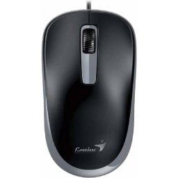 Mouse DX-125S – Mouse cu fir USB, optic 1200 DPI, 3 butoane + scroll, negru
