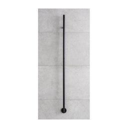 P.M.H. OL1B - Uscător electric de prosoape OLE 24W/230V 170 cm IP44 negru