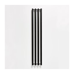 P.M.H. R2B - Radiator portprosop pentru baie ROSENDAL, 350 W, 150 cm, negru