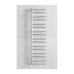 P.M.H. T2C - Radiator de baie tip scară THEIA, 352 W, 154 cm, cu racordare pe partea dreaptă, crom lucios