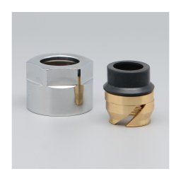 P.M.H. ZZM1502 - Racord de compresie pentru ventil UNIKO/TERM/DUO, crom lucios/cupru, 15 mm