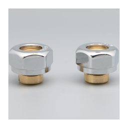 P.M.H. ZZM1602 - Racord de compresie pentru ventil UNIKO/TERM/DUO crom/Alupex 16 mm