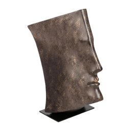 Decorațiune de masă 29x25x17 cm, rășină/finisaj cupru