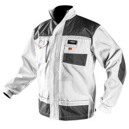 Jacheta de lucru alba Neo Tools HardWork ToolsRange