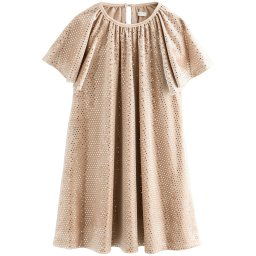 Next Rochie auriu / argintiu